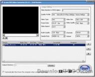 A-one PSP Video Convertor screenshot